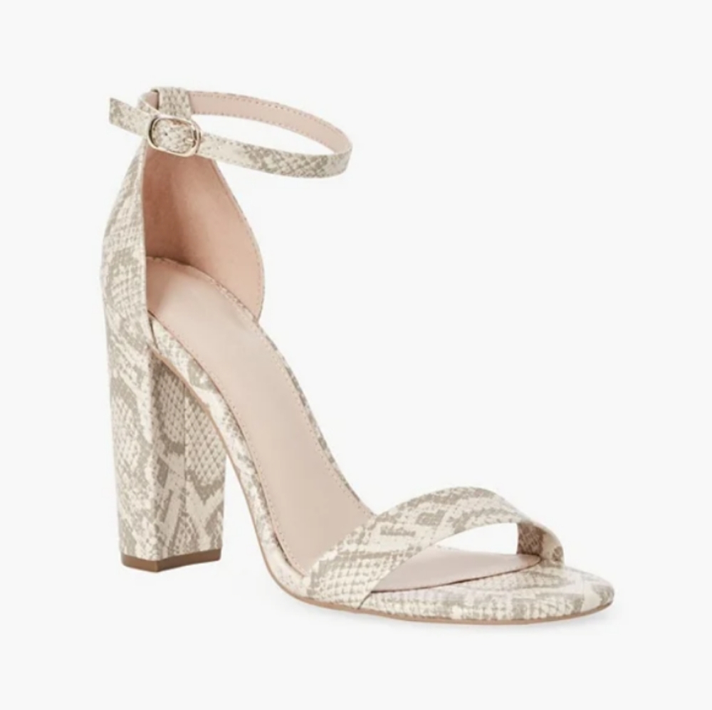 Lorelia Block Wedge Heel Dress Sandal